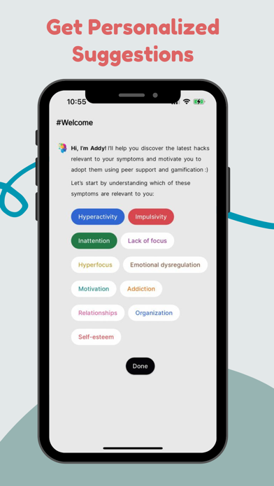 Addy - your AI coach for ADHD Screenshot