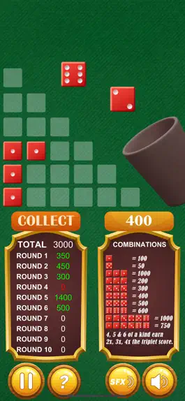 Game screenshot Farkle Pro - Dice Game apk