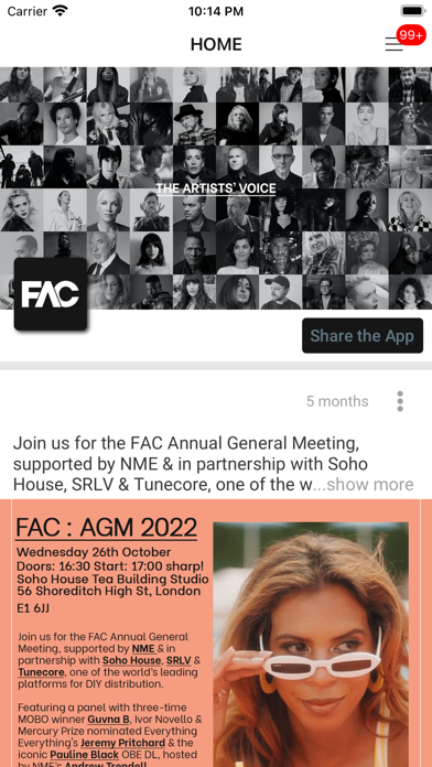 FAC Screenshot