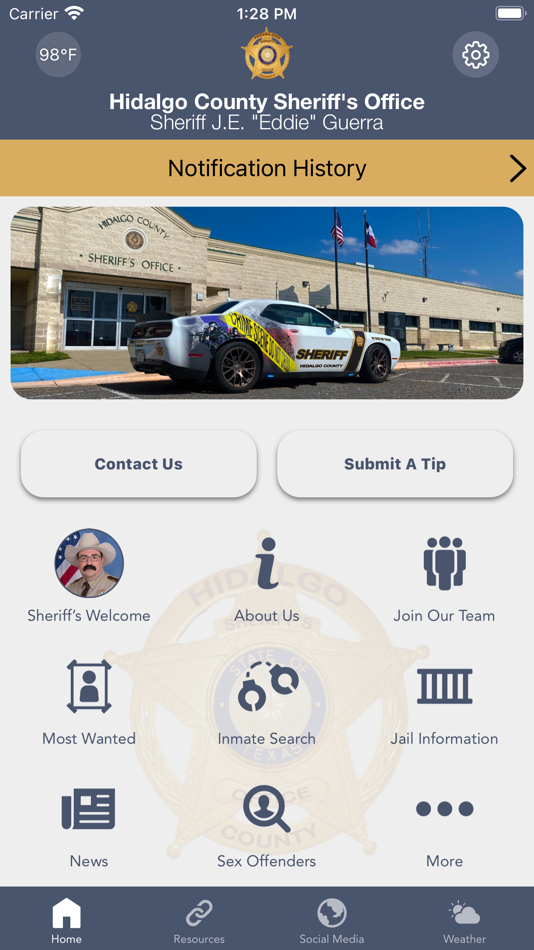 #1. Hidalgo County Sheriff TX (iOS) 由: Hidalgo County Sheriff's Office