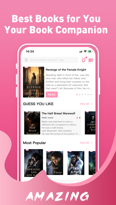 WalkNovel: Novels,Stories,Book Screenshot