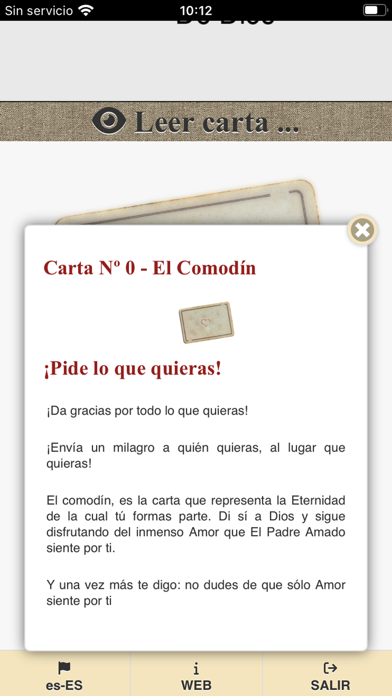 Las 108 Cartas De Dios Screenshot