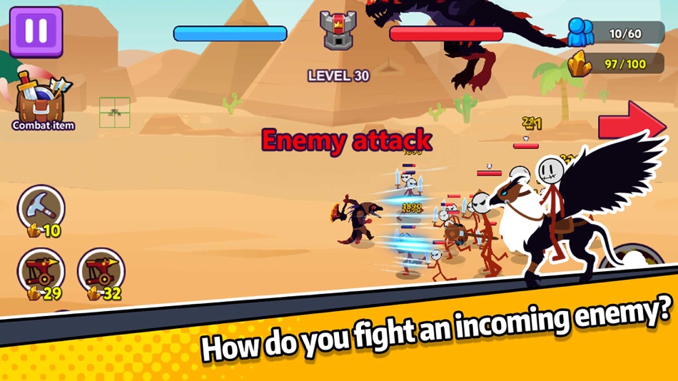 #1. Idle Battle Warriors (iOS) By: 迪文 陈