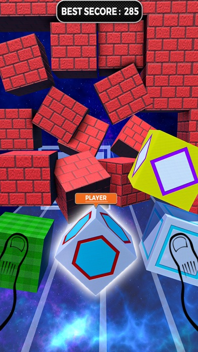Cube Shape Rush Adventure Screenshot