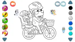 Game screenshot Bluey coloring book apk
