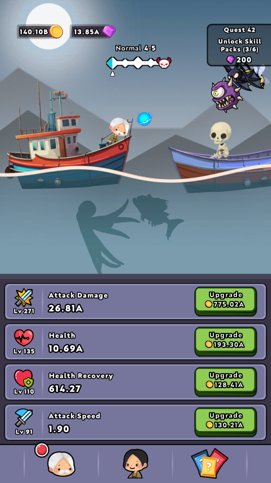 #1. Sailor's Promise: Idle RPG (iOS) 由: Eugeniu Curcudel