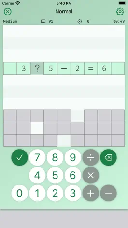 Game screenshot Fill-in-the-blank calculation mod apk