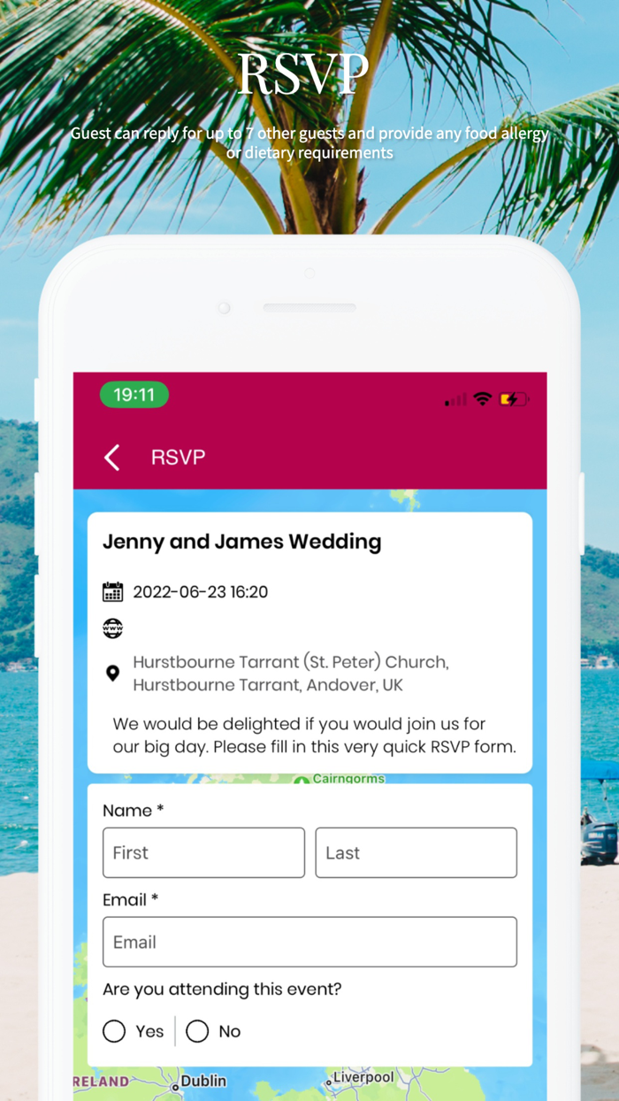 The Wedding Application