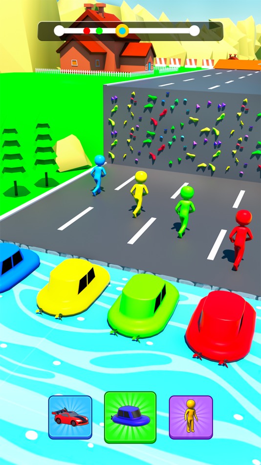 #1. Shape Shifting: Transform Race (iOS) Podle: Infinity Studio (PK)