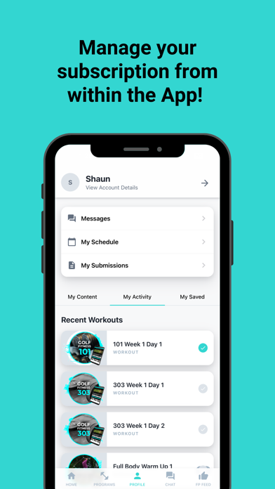 Fairway Performance Screenshot