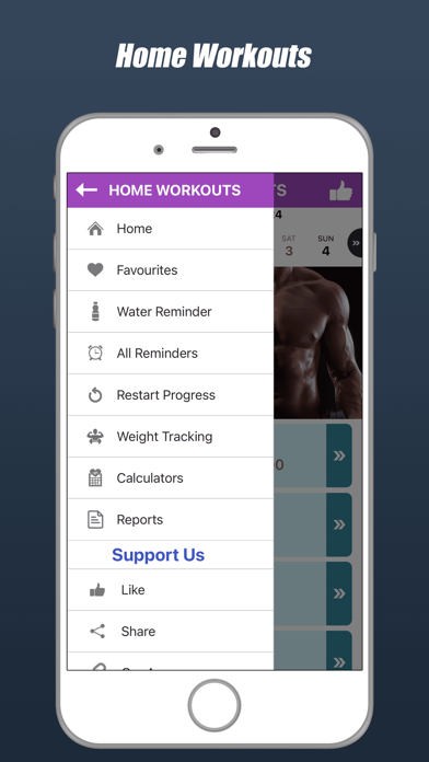 Home Workouts Body Building Screenshot