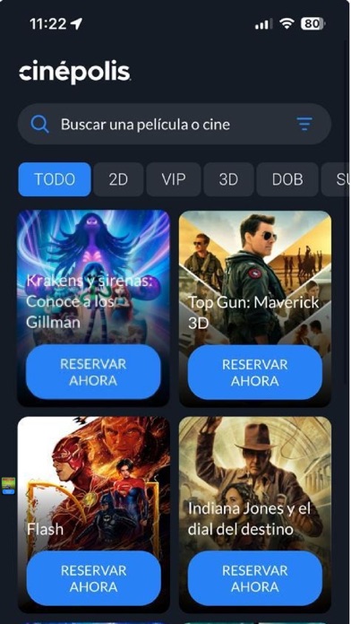 Cinepolis Honduras Screenshot