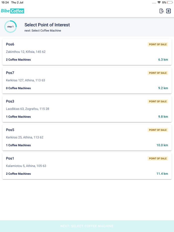 BibeCoffee Configurator