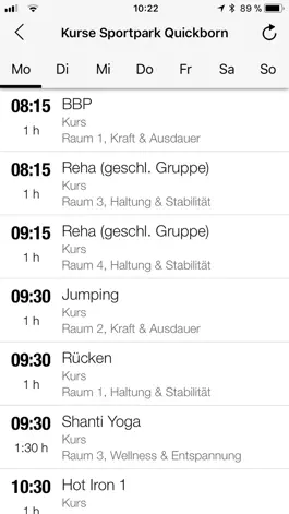 Game screenshot SPQ Sportpark Quickborn apk