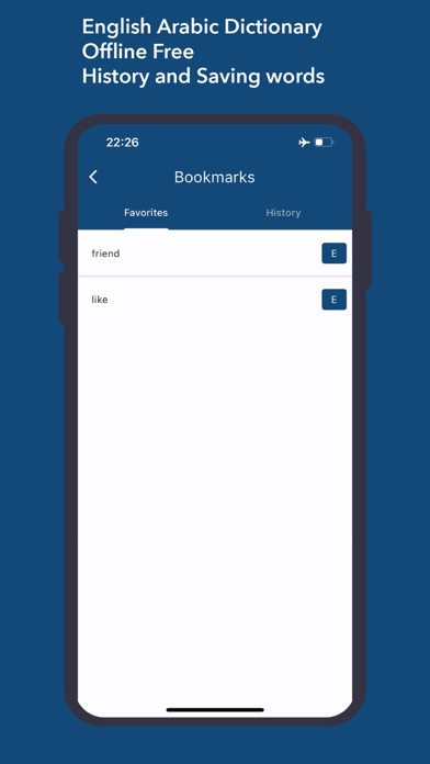 Dictionary English Arabic Screenshot