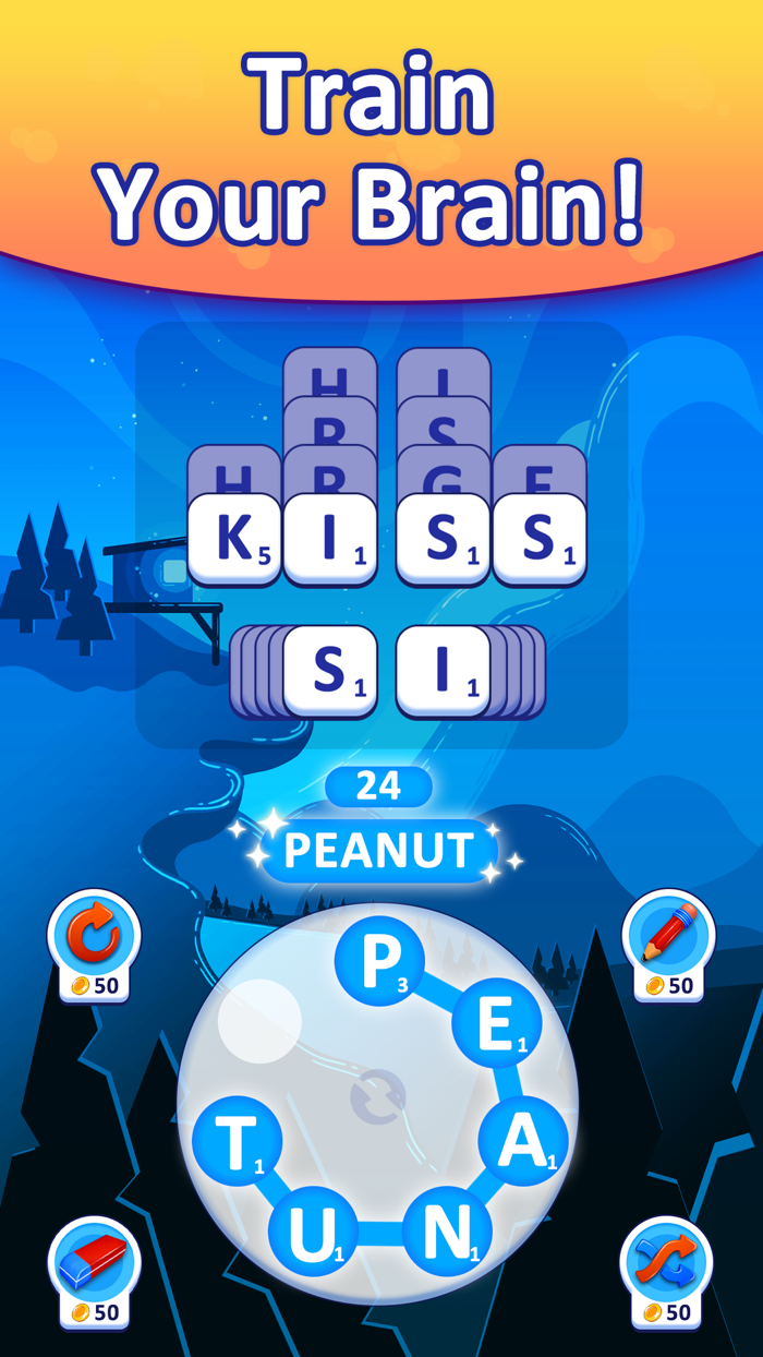 Word Links Tile Puzzle