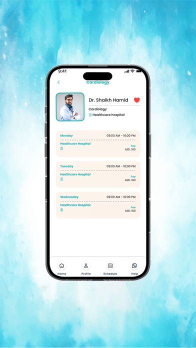Temar Patient Care Screenshot
