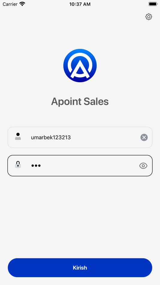 #1. Apoint Sales (iOS) 由: Zukhriddin Temirov