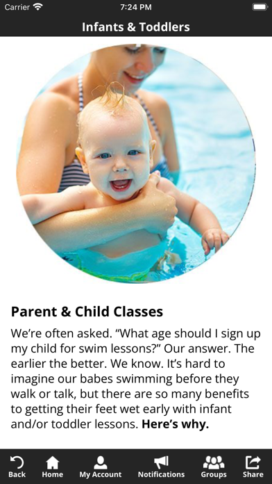 Wisconsin Swim Academy Screenshot