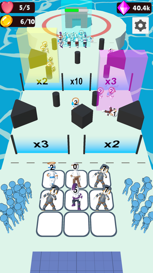 #5. Push Battle - Merge Tactics (iOS) 来自: TechQiao Inc.