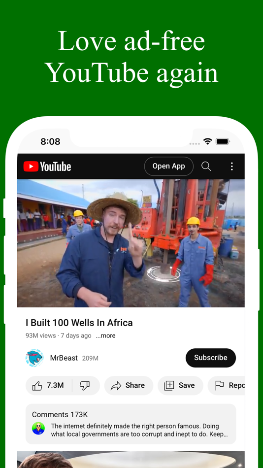 #1. Lux: AdBlock + PiP for YouTube (iOS) 게시자: Michael Galperin
