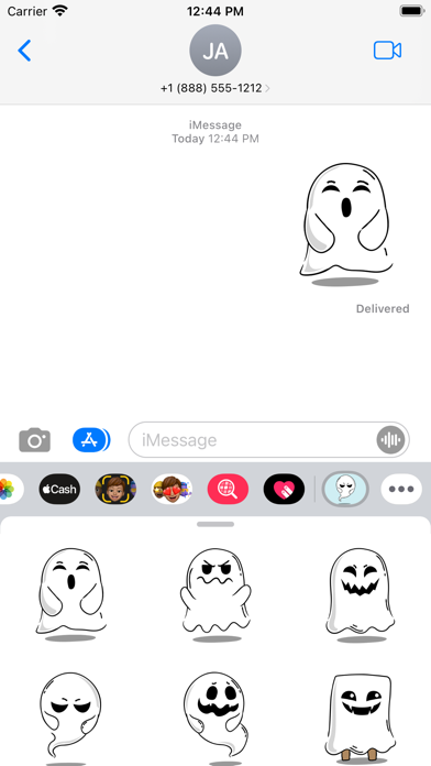 Spirit Ghost Stickers Screenshot