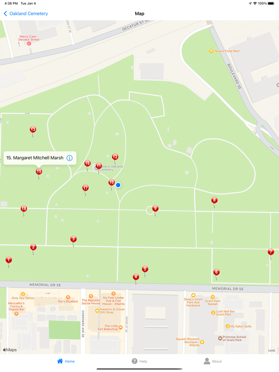 Screenshot #5 pour Atlanta's Oakland Cemetery