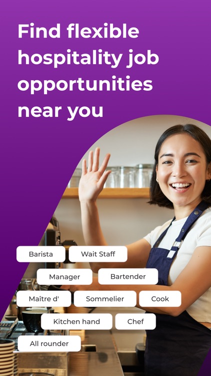 Hospitality Jobs App: Baristar
