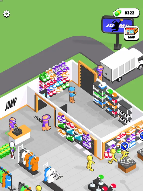 игра outlets rush как открыть 6 магазин