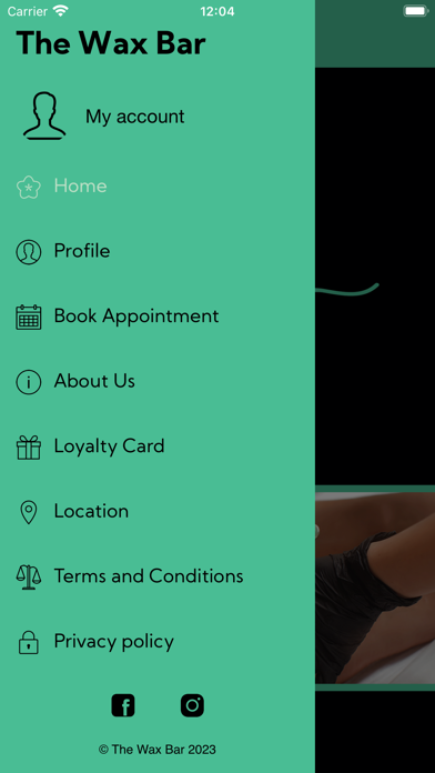 The Wax Bar iPhone screenshot 2 - Lifestyle app