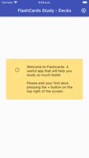 flash cards study iphone screenshot 1