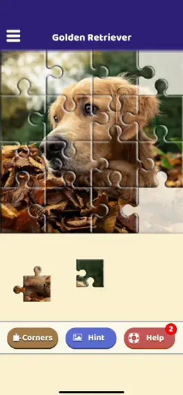 Game screenshot Golden Retriever Puzzle apk