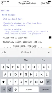 final draft go iphone screenshot 1