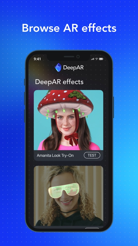 #1. DeepAR Effect Tester (iOS) 由: I Love IceCream Ltd.