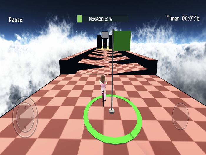 Obby Roblox But On A Bike