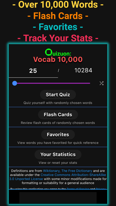 Quizuon: Vocab 10,000 Screenshot