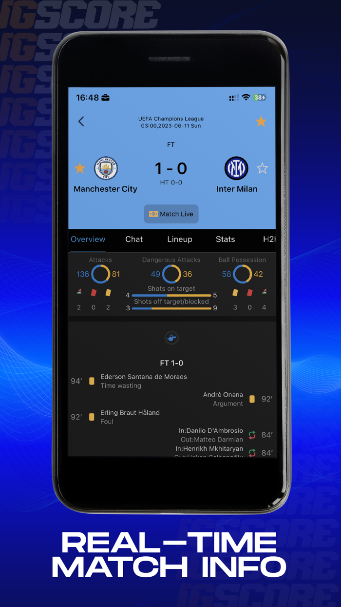 IG Score - Live Sports Scores