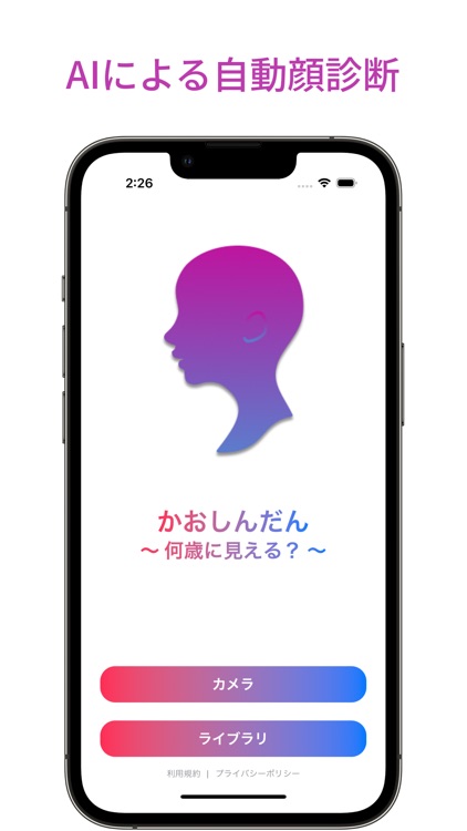 かおしんだん ~何歳に見える？~