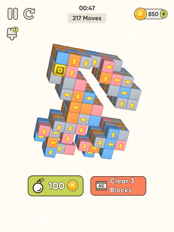 Tap Master - Block Away iPad screenshot