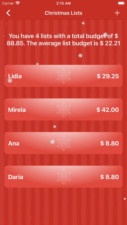 Christmas Countdown and Lists