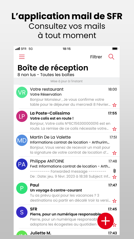 SFR Mail - 5.3.1 - (iOS)