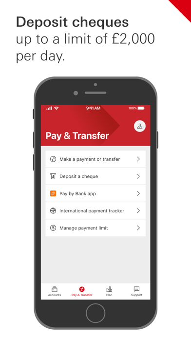 HSBC UK Mobile Banking Screenshot