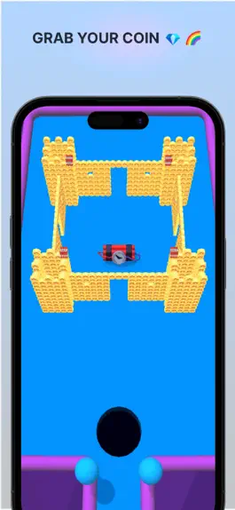 Game screenshot Coin 3D - Cube Hole ASMR mod apk