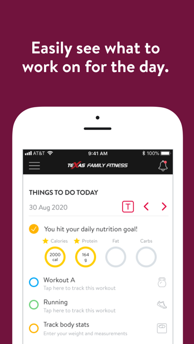 TX Family Fitness Screenshot