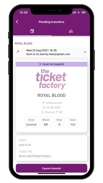 The Ticket Factory Wallet screenshot-4