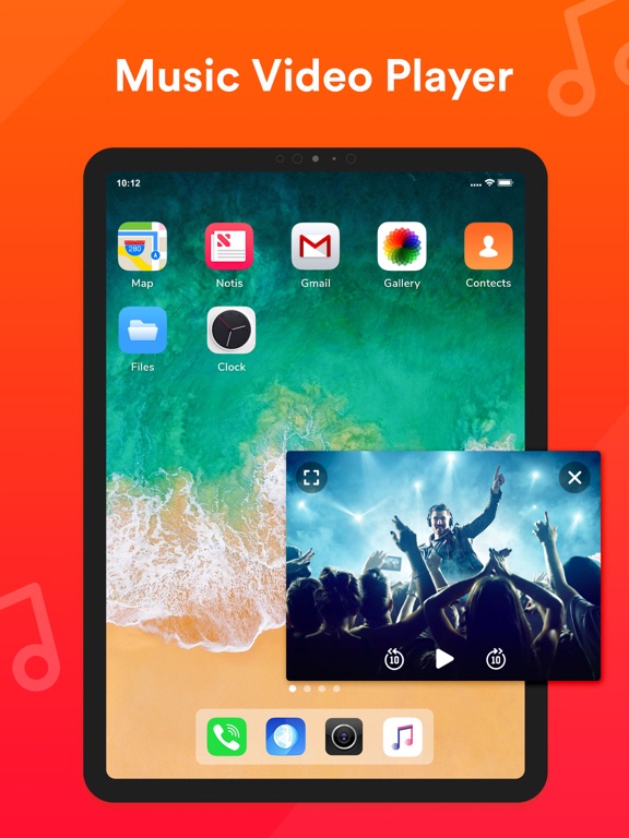 Music Player & Video Player iPad screenshot 3 - Photo & Video app
