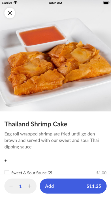 Natalee Thai Cuisine Screenshot