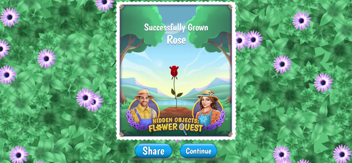 Hidden Objects Flower Quest