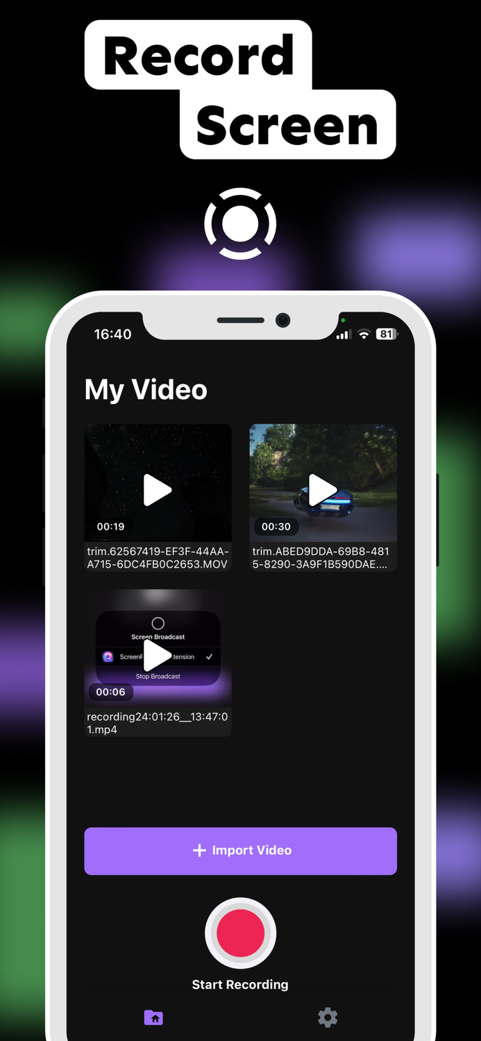 Screen Recorder＋Face Cam