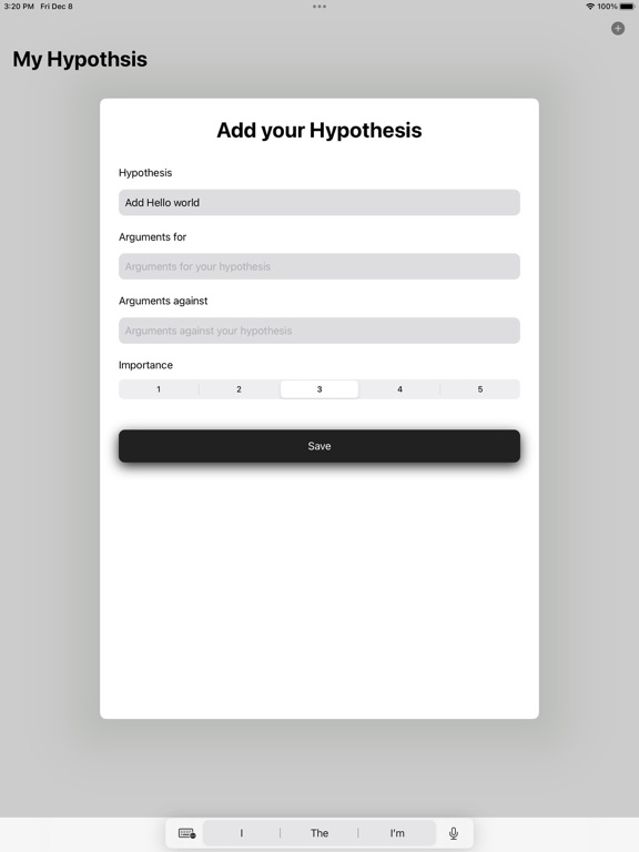 Screenshot #5 pour L-hypothesis